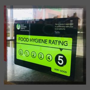 5 star food hygiene rating, crewe cheshire